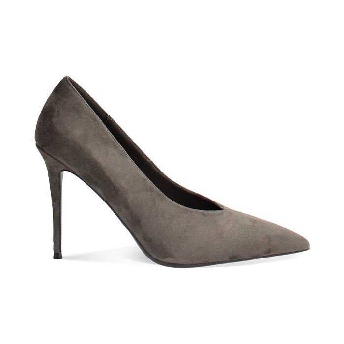 Salón Gris Oscuro Élite – Tacón 10 cm