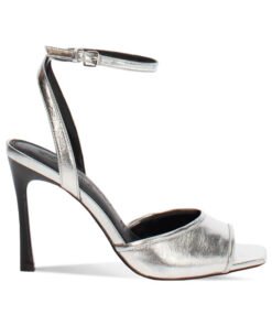 Sandalias Plateadas Élite – Tacón 9,5 cm